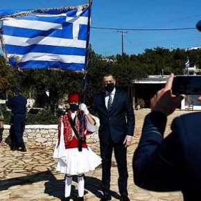 Σε Λειψούς, Αρκιούς και Αγαθονήσι για την επέτειο της 25ης Μαρτίου ο υφυπουργός Εθνικής Άμυνας Αλκ.&nbsp;Στεφανής