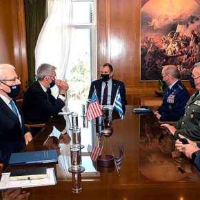 Η συμφωνία Αμοιβαίας Αμυντικής Συνεργασίας Ελλάδος-ΗΠΑ στη συνάντηση ΥΕΘΑ με τον διοικητή Συμμαχικών Αεροπορικών δυνάμεων των ΗΠΑ σε Ευρώπη και&nbsp;Αφρική