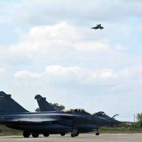 «Ηνίοχος 21» – Πρόβα τζενεράλε για τα Ελληνικά RAFALE με την επίδειξη αεροπορικής υπεροχής των Γαλλικών μαχητικών&nbsp;[photos]
