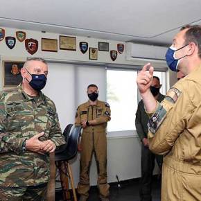 Ο Α/ΓΕΕΘΑ ενημερώθηκε για την εξέλιξη της άσκησης&nbsp;«Ηνίοχος»