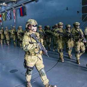 Άσκηση Τούρκων Πεζοναυτών σε Αιγαίο-Α.&nbsp;Μεσόγειο