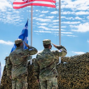 “ΚΕΝΤΑΥΡΟΣ 21”: Οι ΦΩΤΟΓΡΑΦΙΕΣ από τη χερσαία ΤΑΜΣ ανάμεσα σε Ελλάδα και ΗΠΑ στην&nbsp;Ξάνθη