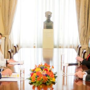 Δένδιας: Τι συζήτησε με τον Αμερικανό πρέσβη Τζέφρι&nbsp;Πάιατ