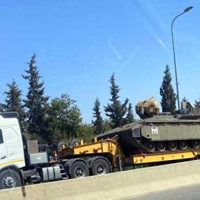 Στους δρόμους ισραηλινά άρματα μάχης – 5.000 στρατιώτες κατευθύνονται προς&nbsp;Γάζα