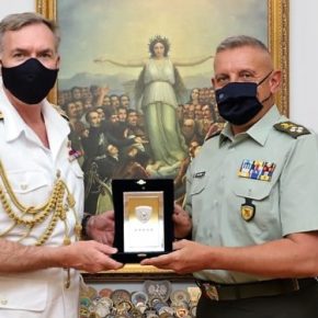 Φρεγάτες: Τετ-α-τετ Α/ΓΕΕΘΑ Φλώρου με τον Αρχηγό του Βρετανικού Royal&nbsp;Navy