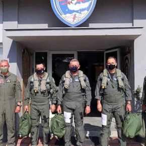 Ο Α/ΓΕΕΘΑ Κ.Φλώρος πέταξε με F-16 της 335 Π.Μ.&nbsp;(βίντεο-φώτο)