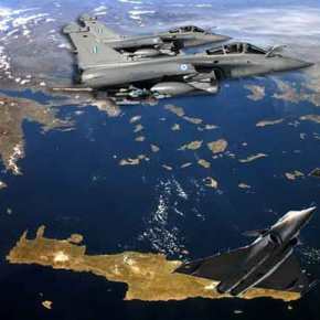 Γαλλικά μαχητικά νότια της Κρήτης και ανατολικά της Καρπάθου – Παρίσι στηρίζει&nbsp;Αθήνα