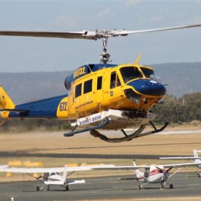 Δωρεά μισθωμένων ελικοπτέρων Bell 214-Β1 από την εταιρεία&nbsp;Μυτιληναίου