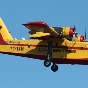Η Τουρκία στέλνει δύο Canadair στην&nbsp;Ελλάδα