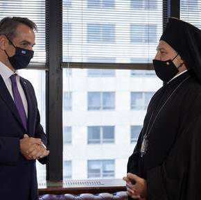 Ολοκληρώθηκε η συνάντηση Μητσοτάκη – Ελπιδοφόρου – «Λήξαν το θέμα» λένε από την&nbsp;κυβέρνηση