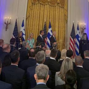  Λευκό Οίκο: Η δεξίωση Μπάιντεν προς τιμήν Μητσοτάκη και τα πολλαπλά&nbsp;μηνύματα