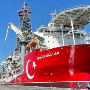 Οι Τούρκοι έβγαλαν στην Ανατολική Μεσόγειο το γεωτρύπανο «Αμπντουλχαμίτ&nbsp;Χαν»