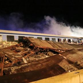 Σύγκρουση τρένων-Δήμαρχος Τεμπών: Στα πρώτα βαγόνια είχε θερμοκρασίες μέχρι και 1.500°C- Η ανακοίνωση της Hellenic&nbsp;Train