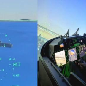 Οι Τούρκοι ζεσταίνουν τις μηχανές για το Αιγαίο-Πραγματοποίησαν σε εξομοιωτή touch-and-go στο TCG Anadolu του αεροσκάφους&nbsp;HÜRKUŞ